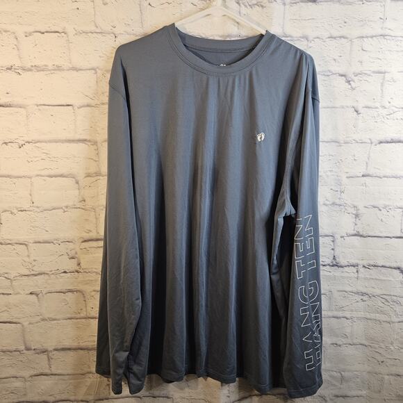 Hang Ten Other - Hang Ten Men's XL UPF 50+ Long Sleeve Sun Protection Blue Shirt Top